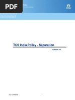 Download TCS India Policy - Separation by Suman Dey SN313181388 doc pdf