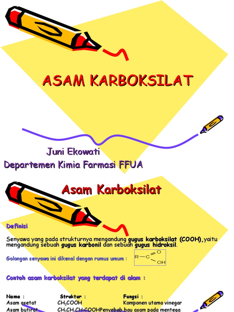 Asam Karboksilat
