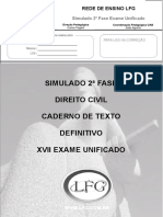 Caderno de Texto Definitivo - Simulado Oab Civil PDF