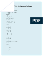 MTH401 Solution