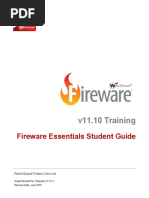 Fireware Essentials Student Guide (En US) v11!10!1