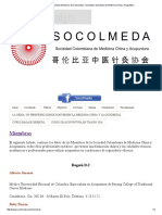 Sociedad Colombiana de Medicina China y Acupuntura