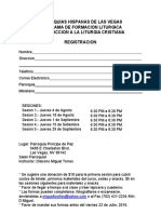 Registracion Taller de Liturgia 2016 (2) Fillable Form