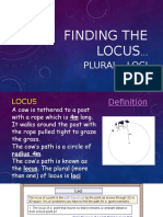 Finding The Locus