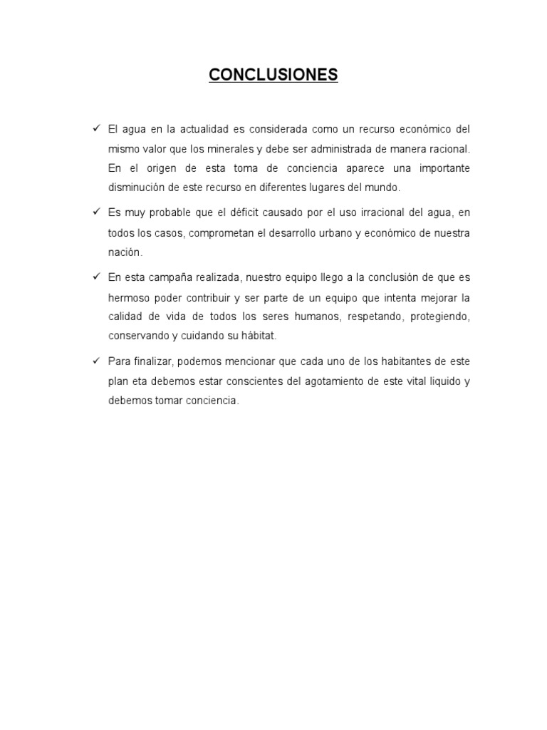 Conclusion Es | PDF | Ciencia y matemáticas | Tecnología