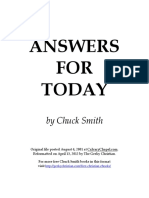 Answers for Today: Chuck Smith's 21-chapter eBook on signs of Christ's return