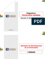 2da Semana - Metodos de Investigación de La Psicología PDF