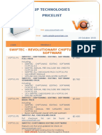 2P Technologies Pricelist: Swiftec - Revolutionary Chiptuning Editing Software