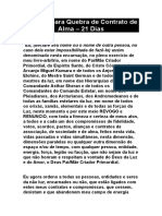 Decreto para Quebra de Contrato de Alma