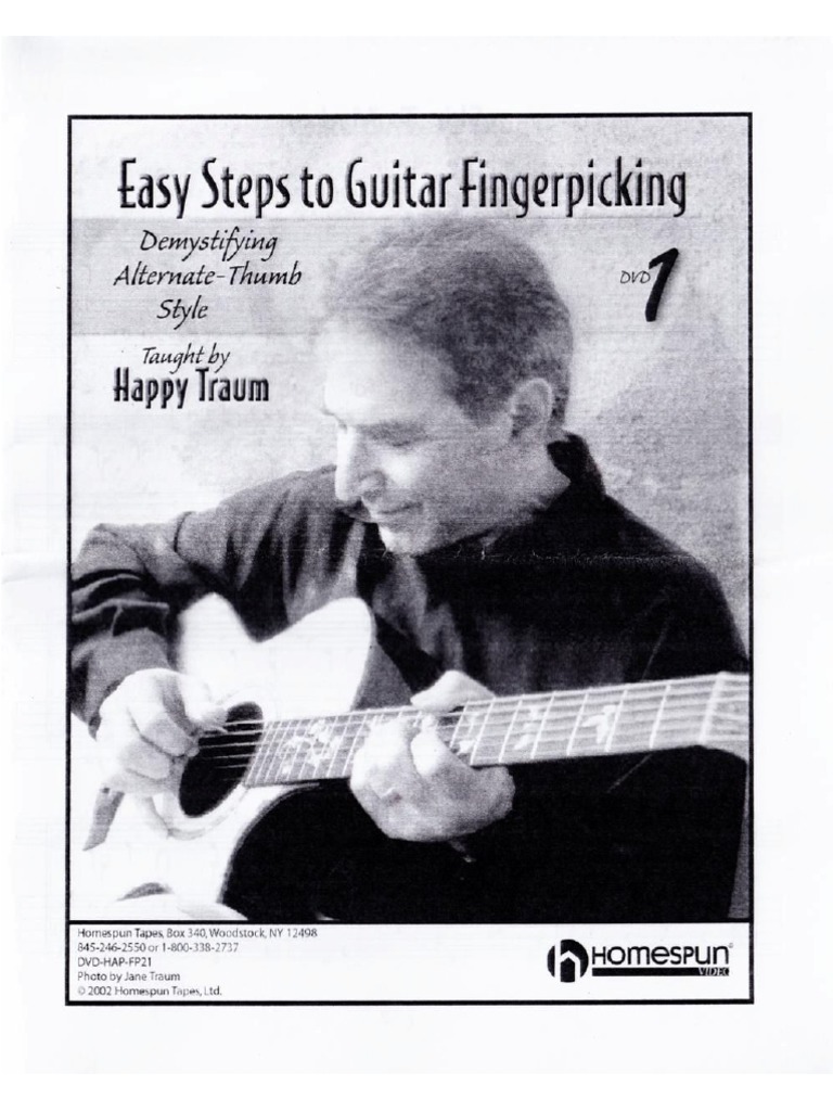 Happy Traum Easy Steps To Guitar Fingerpicking Vol 1 PDF PDF