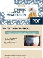 Incontinencia Fecal