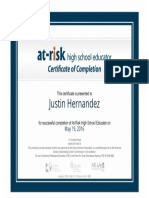 Certificateofcompletion 24 Justinhernandez