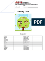 Family Tree Vocabulary