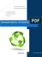 Trabajo de Saneamiento