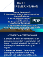 Sistem Pemerintahan