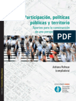 Participacion, Politicas Publicas y Territorio - Web