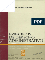 Salvador Villagra Maffiodo - Principios de Derecho Administrativo X JORGEMEN PDF