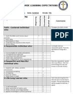 Sle Rubric Formatted