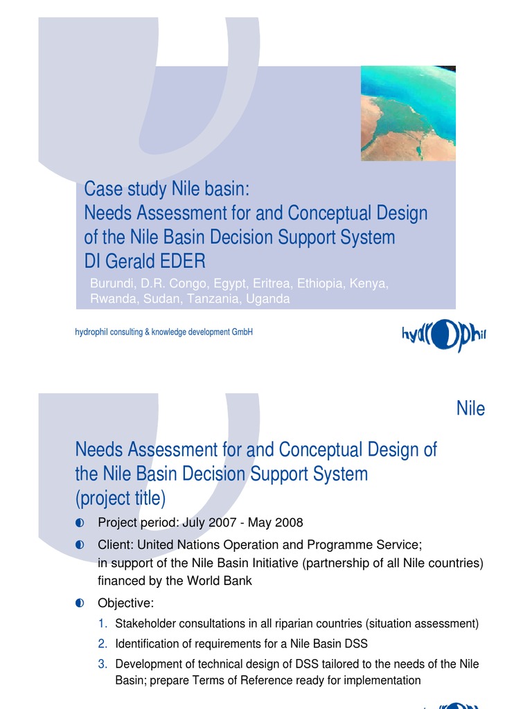 Nile river management picture