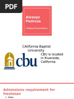 Calbaptist blackboard sale