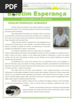 BOLETIM ESPERANÇA 12_Suplemento_Geraldo Guimarães