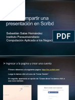 Como Compartir Una Presentación en Scribd