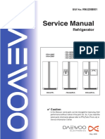 Daewoo Refrgerador Frs-U201sm Manual Tecnico