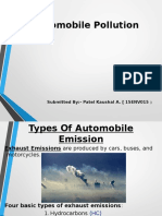Automobile Pollution