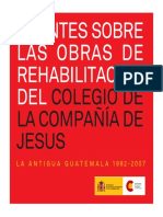 Rehabilitación Colegio Comapañia de Jesús