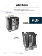 Circuit BrakerCutler Hammer 4160 Breaker 69C3076