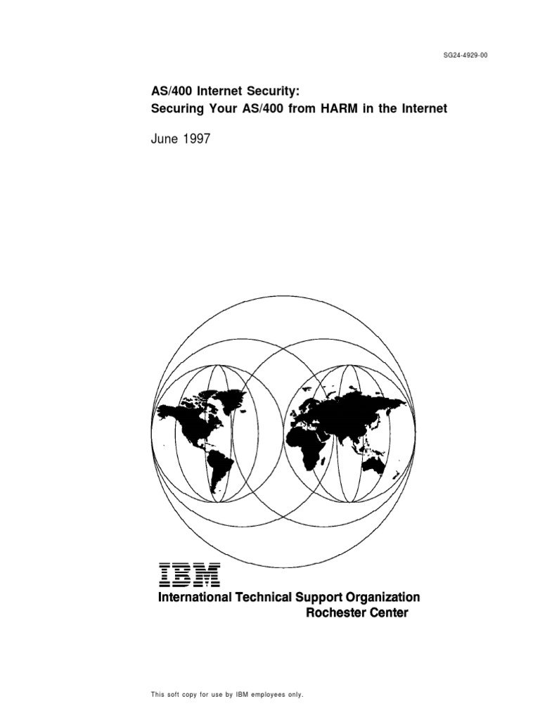 AS400 Internet Security Securing Your AS400 From HARM in The Internet ...
