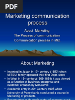 Marketing Communication Process