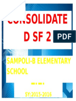 Consolidate Dsf2: Sampoli-B Elementary School