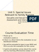 Special Issues in Family Nursing