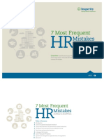 7 Most Frequent HR Mistakes and How to Avoid Them