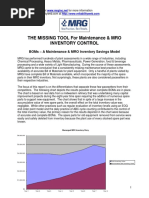 THE MISSING TOOL For Maintenance & MRO Inventory Control