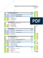 Leed v4 For Homes Design and Construction Checklist 1 Page