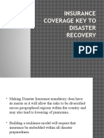 Insurance Coverage Key To Disaster Recovery