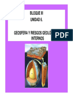 Apuntes t6 Geosfera y Riesgos Geologicos Internos PDF