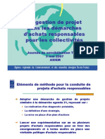 Gestion Projet Achats Collectivites