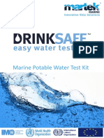 Water Testing Method For Marine Applications