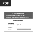 Download RPP KLS 1 SEMESTER 1 TEMA 3 KEGIATANKU K13docx by KANDEK SN313258442 doc pdf