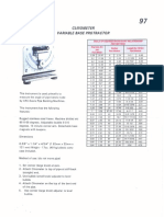 Clinometer Variable Base Protractor