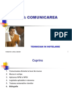 Prezentare - Suport de Curs Pentru Modulul Receptioneri PDF