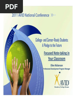 avid cornell notes