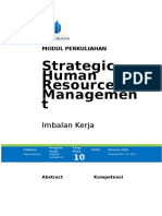 Modul Strategic Human Resource Management (TM10)