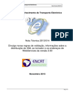 CTe Nota Tecnica 2013 014 PDF