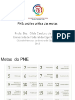 PNE: análise das metas e desafios de regulamentação