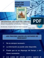 El Proceso de Inestigacion Comercial UNJFSC