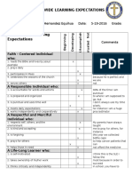 Sle Rubric Formatted